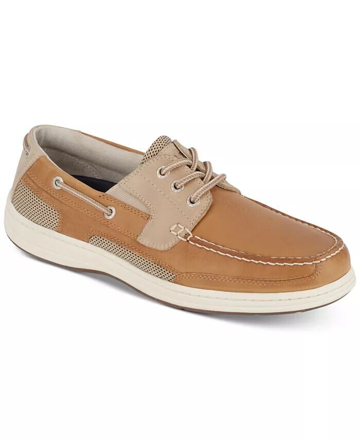 

Мужские повседневные туфли-лодочки Beacon Leather с NeverWet Dockers, коричневый/бежевый