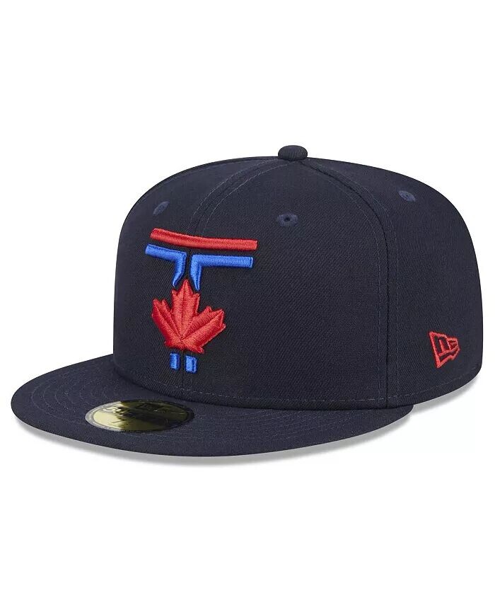 

Мужская темно-синяя кепка Toronto Blue Jays 2024 City Connect 59FIFTY Fitted New Era