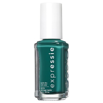 

Быстросохнущий веганский лак для ногтей Essie Expressie, 10 мл — Streetwear N' Tear Green, Maybelline New York