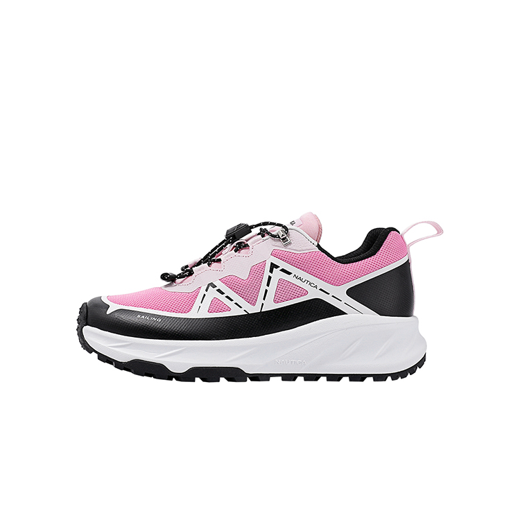 

Легкие амортизирующие низкие детские кроссовки unisex NAUTICA, розовый