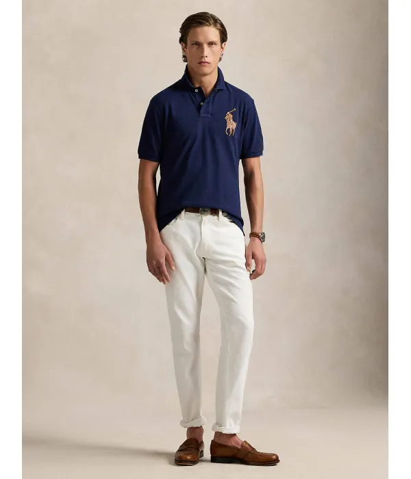 Футболка поло Classic fit Polo Ralph Lauren, синий — фото 3