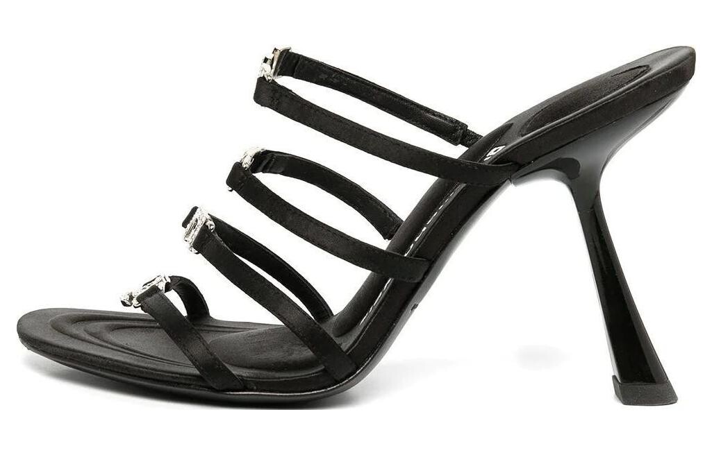 Шлепанцы женские Alexander Wang, черный