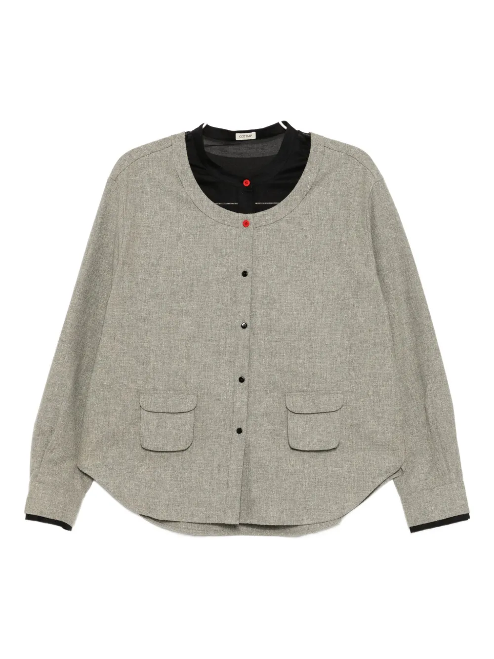 

Многослойная рубашка COTEMP, серый