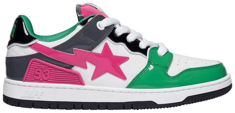 

Кроссовки BAPE Sk8 Sta #2 M1 'Green', зеленый