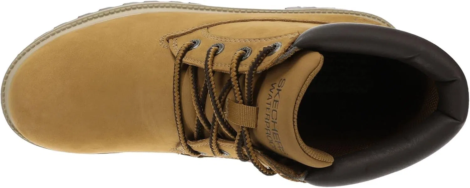Мужские ботинки Skechers Sergeants ThaxterChukka, Wheat — фото 2
