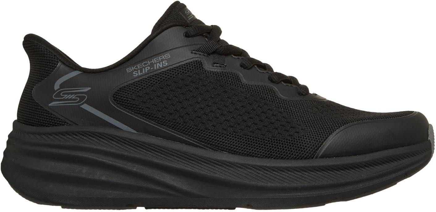 Мужские кроссовки Skechers Bobs Skillz Slip-ins, черный — фото 4