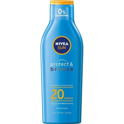 

Nivea Солнцезащитное и бронзирующее молочко для загара Spf 20 - 200 мл