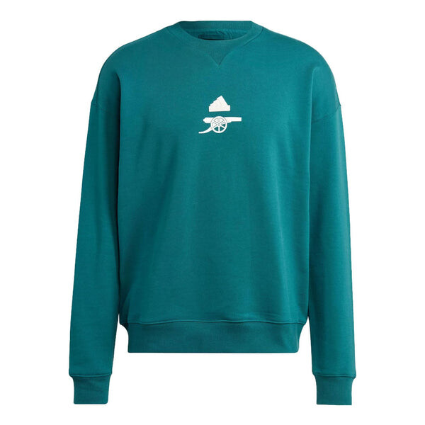 

Рубашка adidas Arsenal Lifestyler Heavy Cotton Sweatshirt 'Rich Green', зеленый