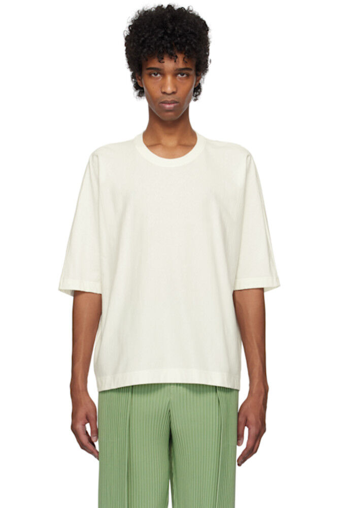 

Белая футболка Release-T Basic HOMME PLISSÉ ISSEY MIYAKE