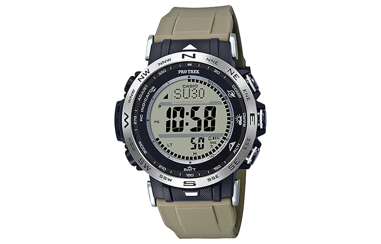 

Мужские часы PRO TREK серые PRW-30-5JF CASIO