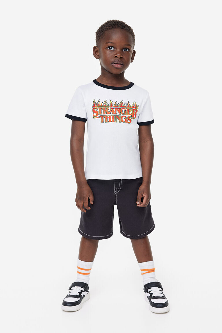 

Футболка с принтом H&M, белый