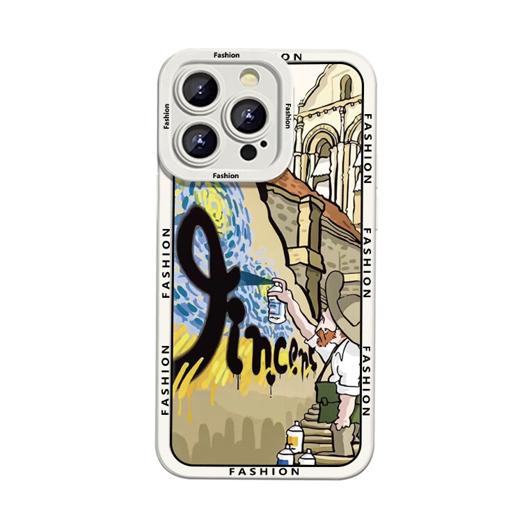 

Гены будущего Чехол для телефона Future Genes, Phantom - Far Peak Blue0583505 Van Gogh graffiti