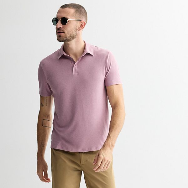

Мужская роскошная мягкая поло Wander Flx, Evelyn Purple