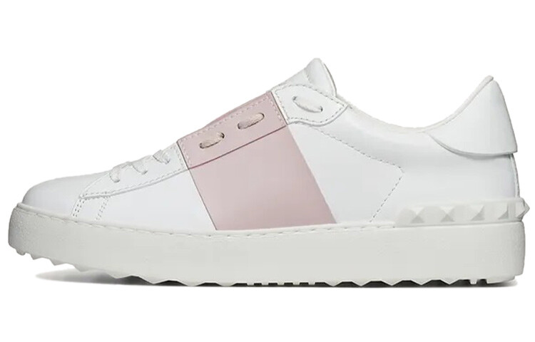 Кроссовки Valentino Open Skateboarding, белый/светло-розовый