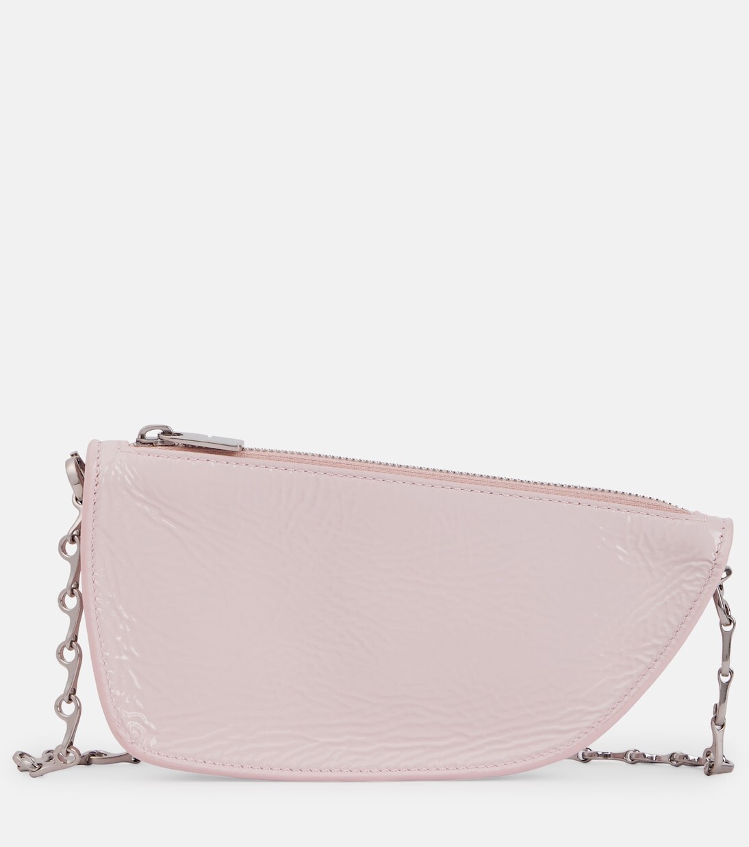 

Сумка на плечо из микрокожи Burberry, розовый