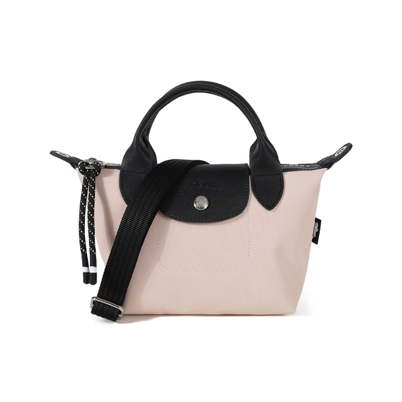 

Сумка-пельмень Le Pliage Energy Recycled Canvas мини на одно плечо женская бежевая LONGCHAMP