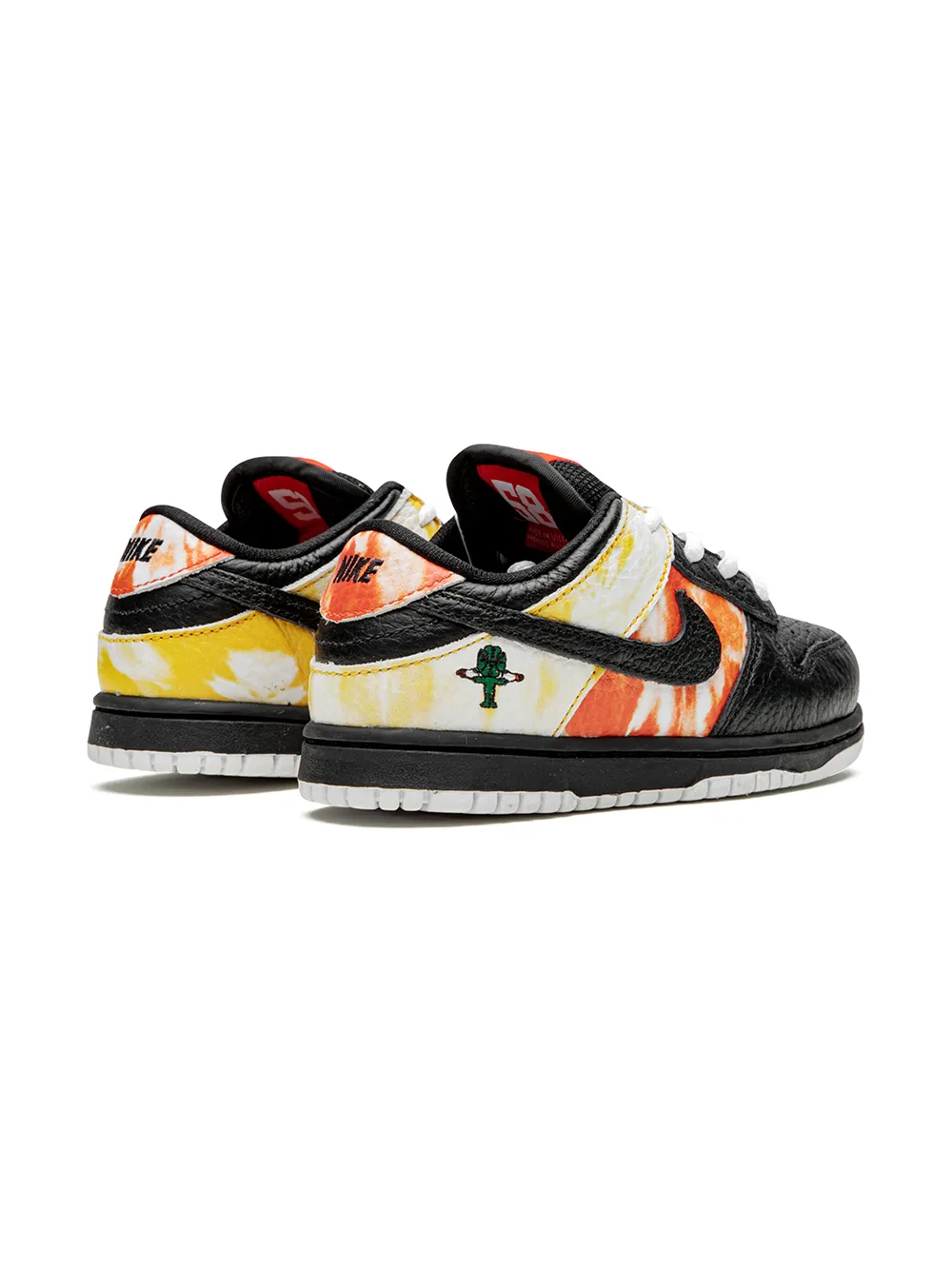 Кроссовки SB Dunk Low QS (TD) Nike Kids, черный — фото 3