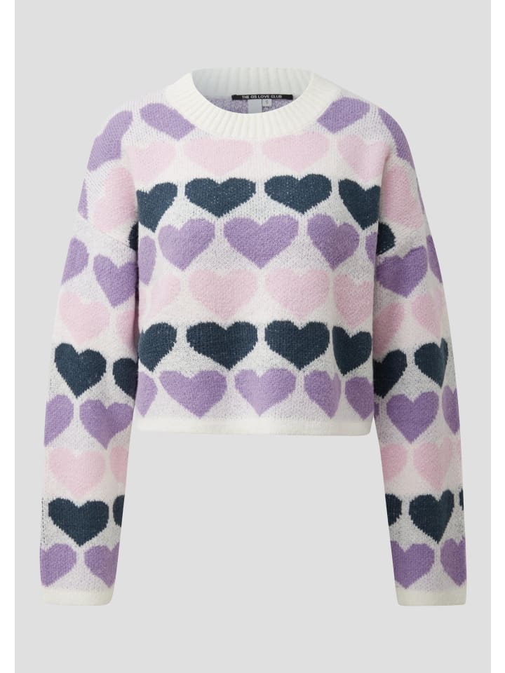 

QS Вязаный свитер цвета 02X0_cream