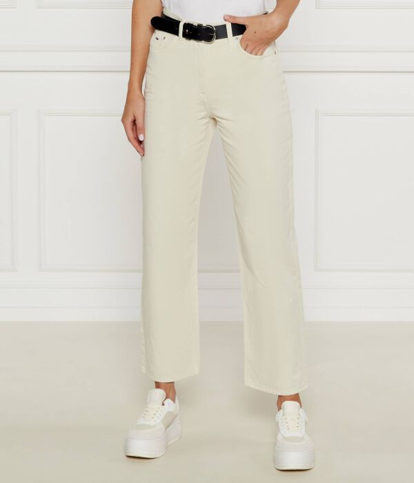 

Штаны лейла Straight fit Tommy Jeans, желтый