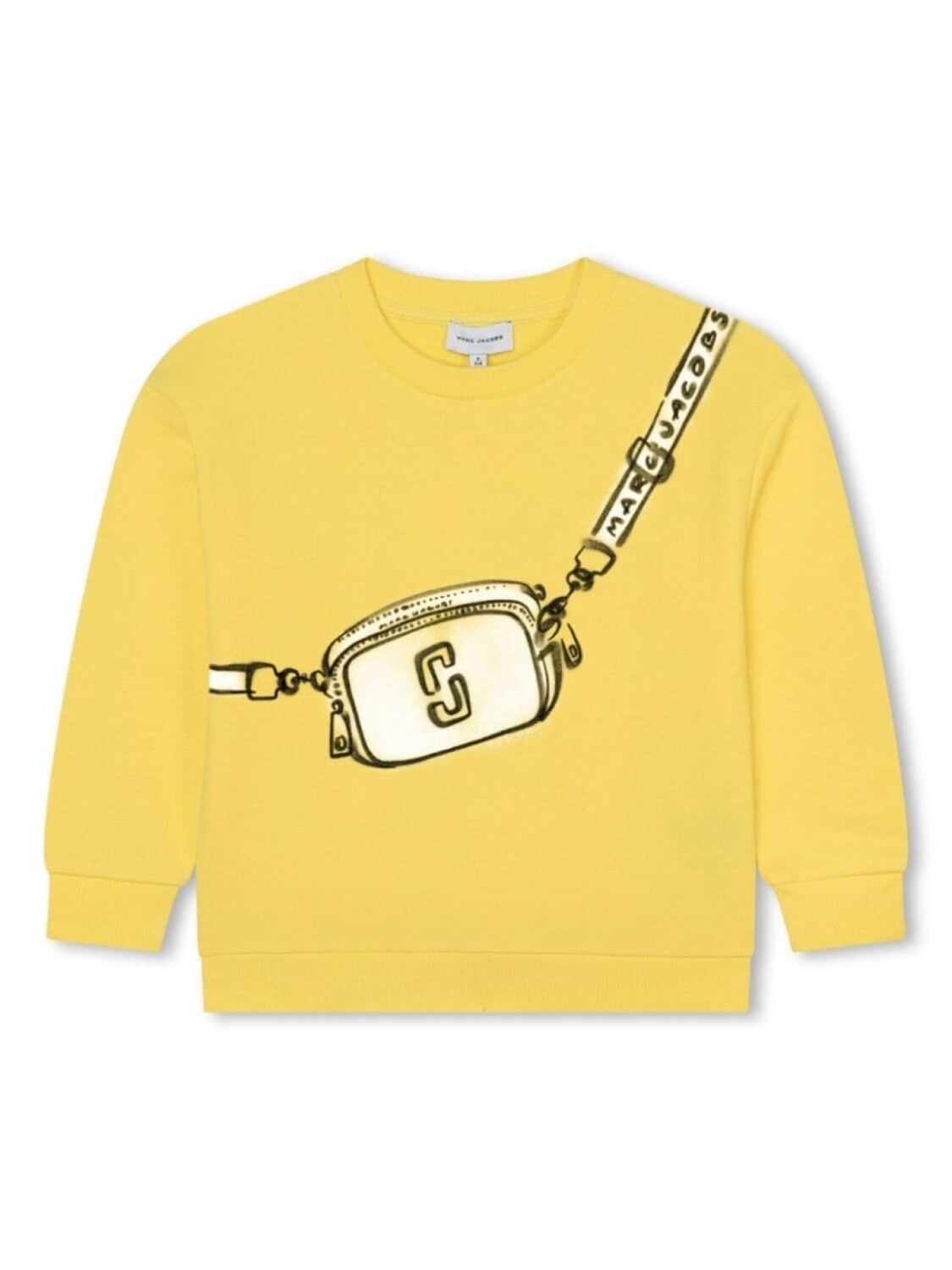 

Marc Jacobs Kids толстовка с графичным принтом, желтый