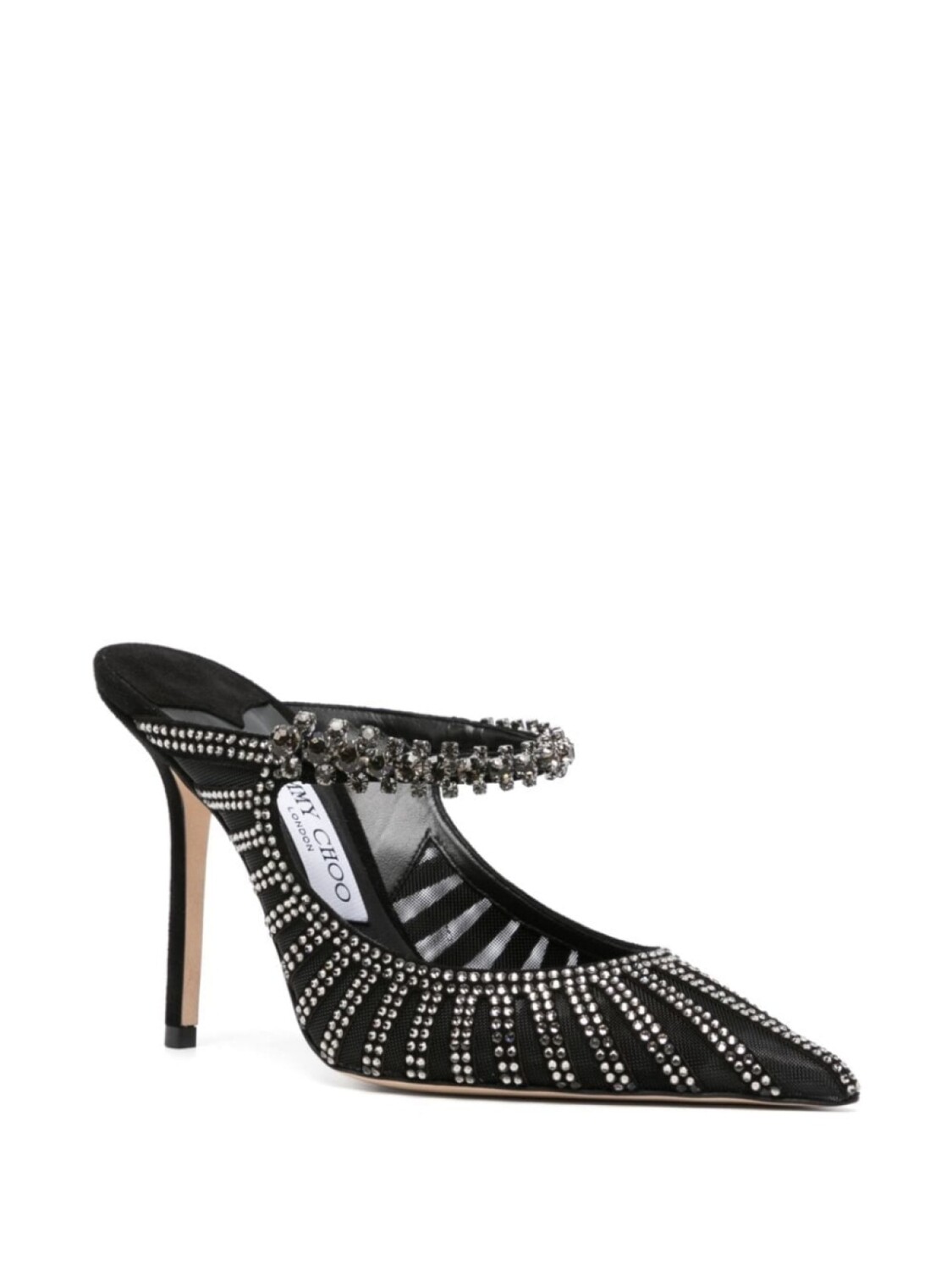 Jimmy Choo 100-мм мюли Bing, черный