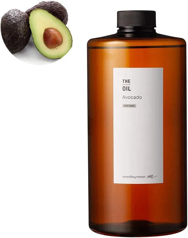 Масло косметическое Avocado Oil Purified, 1000 мл, mondaymoon