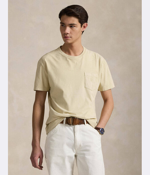 

Футболки Custom slim fit Polo Ralph Lauren, желтый