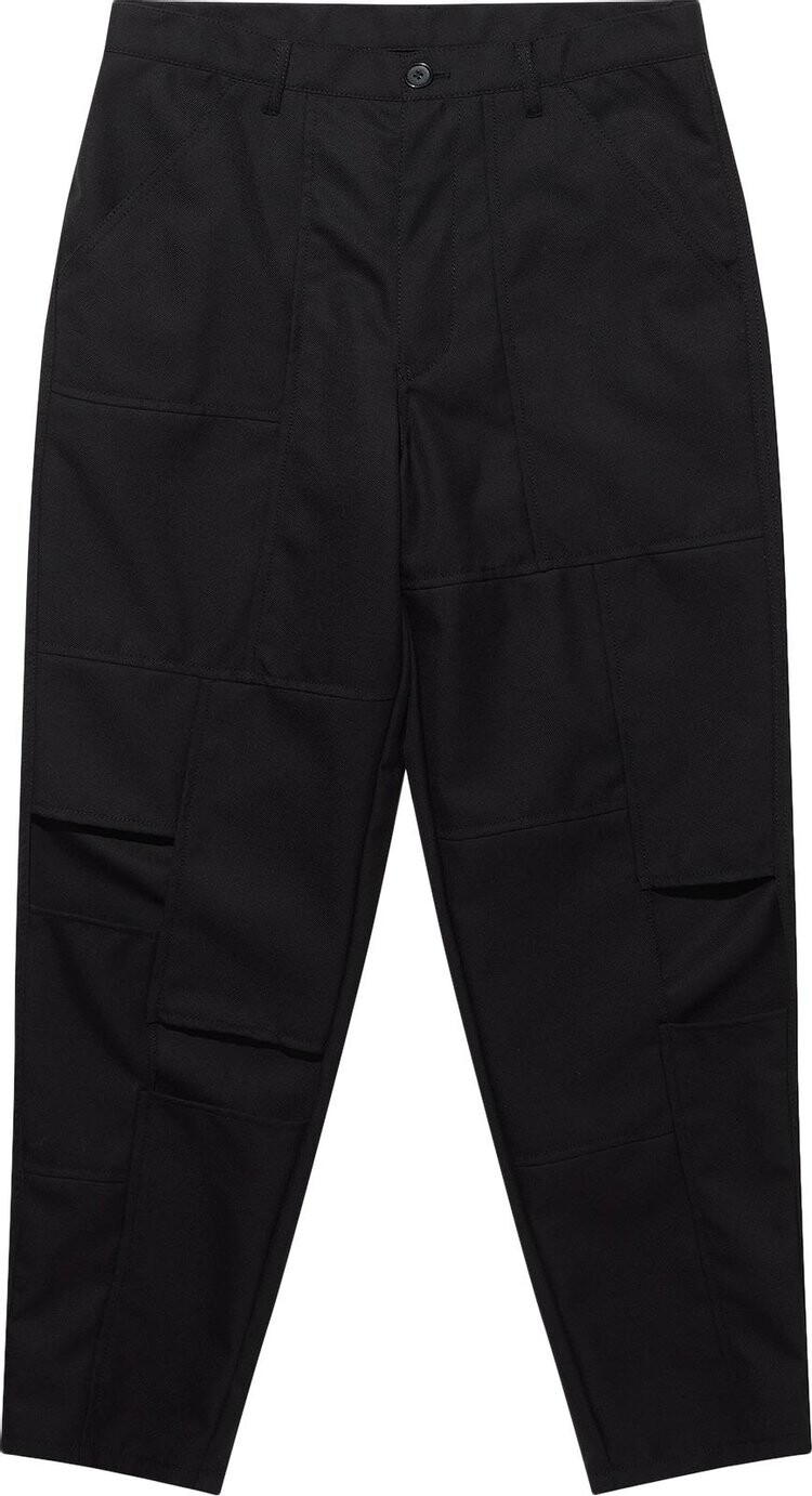 

Брюки Comme des Garçons SHIRT Panelled 'Black', черный