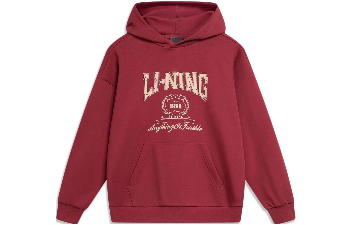 

Толстовка Sports Life Collection унисекс красная Lining, красный