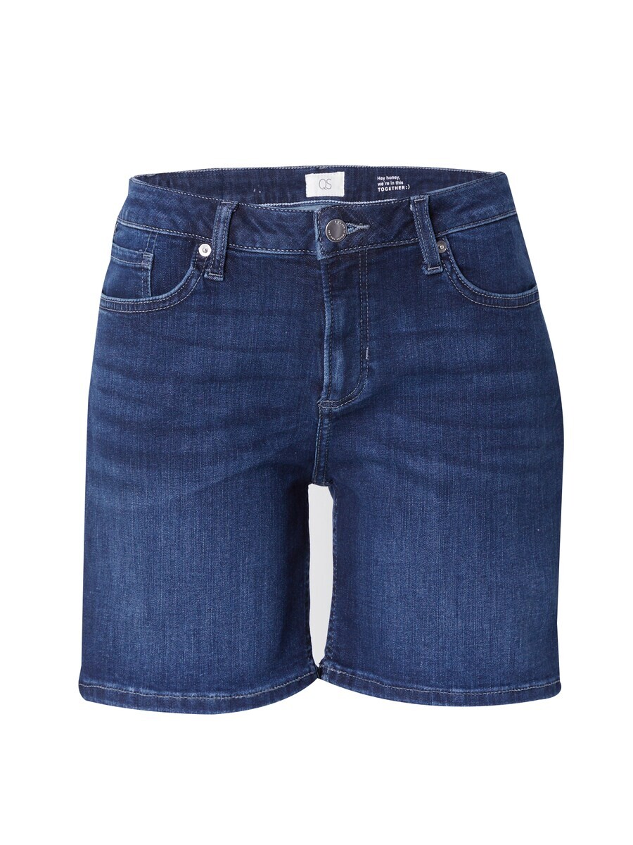 

Джинсовые шорты QS Regular Jeans Abby, синий деним
