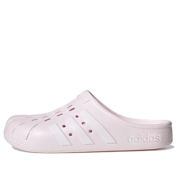 

Тапочки adilette clog 'almost pink' Adidas, розовый