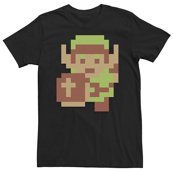 

Футболка Big & Tall Nintendo Zelda Classic NES 8-bit Pixelated Link Licensed Character