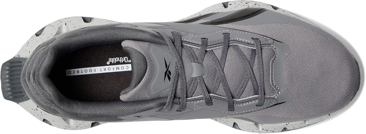 Кроссовки Reebok унисекс Zig Dynamica 4, 2-Pure Grey Black — фото 2