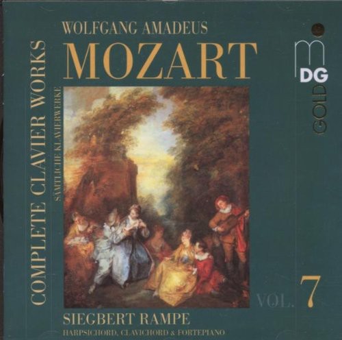 

CD диск Mozart / Rampe: Complete Clavier Works 7