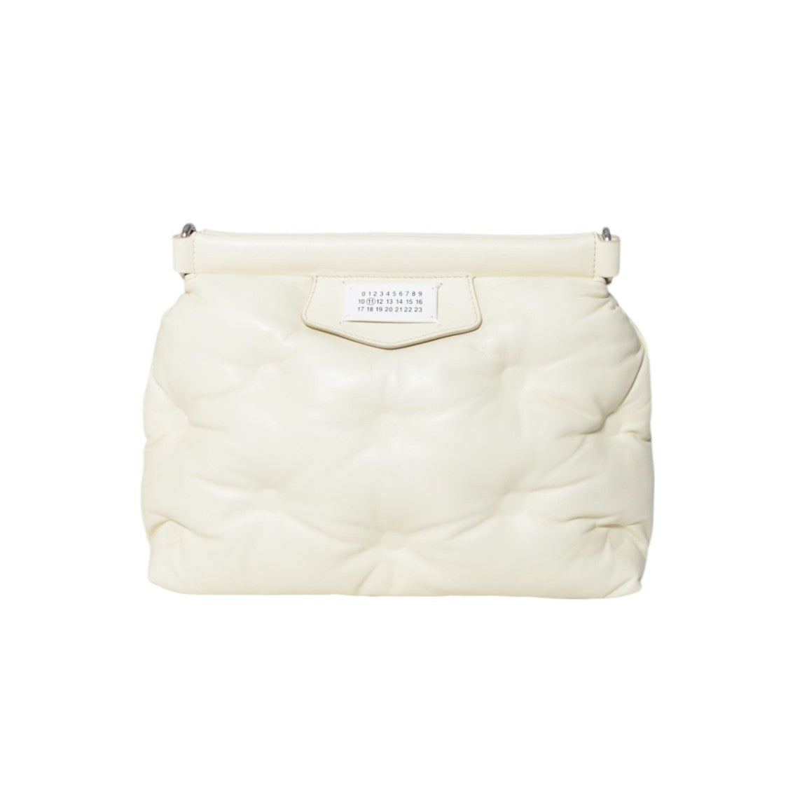 

Glam Slam Classique Маленькая кремовая сумка с мягкой подкладкой Maison Margiela