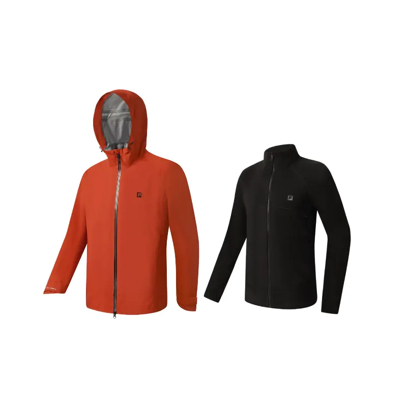 

FILA Ветровка унисекс из серии Fitness водонепроницаемая ветронепроницаемая дышащая и теплая, Spicy Red-RD