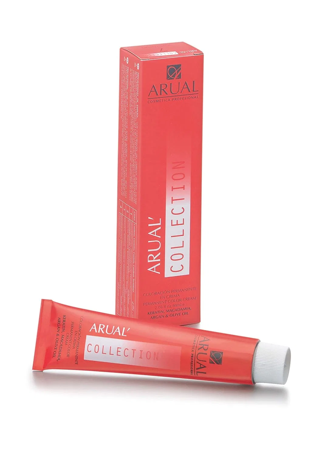 Краска для волос «Colour #5.45 Light Chestnut Brown Copper Mahogany» от Arual Professional Cosmetics Arual, Dark Chestnut