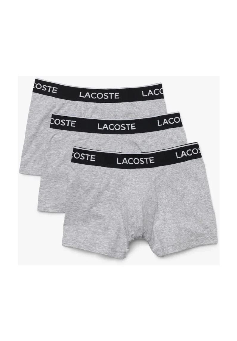 

Мужские повседневные брюки, 3 шт, пояс с логотипом LACOSTE, цвет Cca Grey Melange