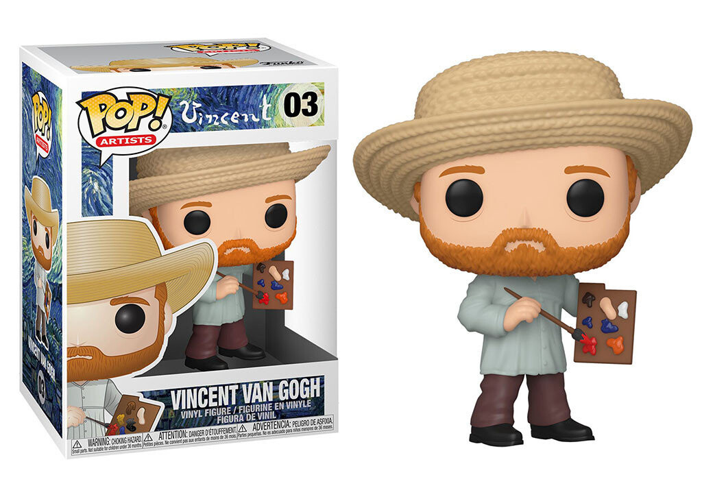 

Funko POP! Художники, коллекционная статуэтка, Винсент Ван Гог, 03 года.