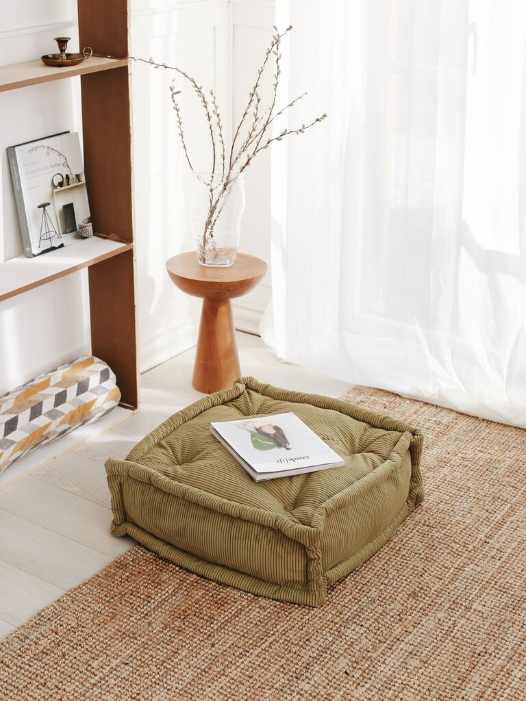 

Hanah Home, Biskuvi - Khaki, подушка, хаки, 55 x 55 x 16 см