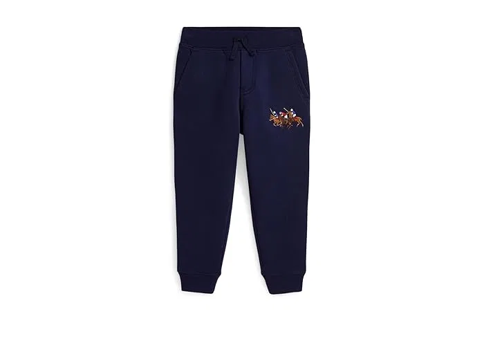 Джоггеры на флисе Triple-pony Polo Ralph Lauren Kids, Newport Navy