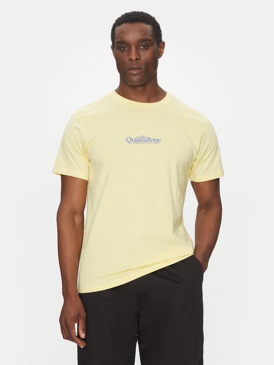 

Футболка обычного кроя EQYZT08062 Quiksilver, желтый