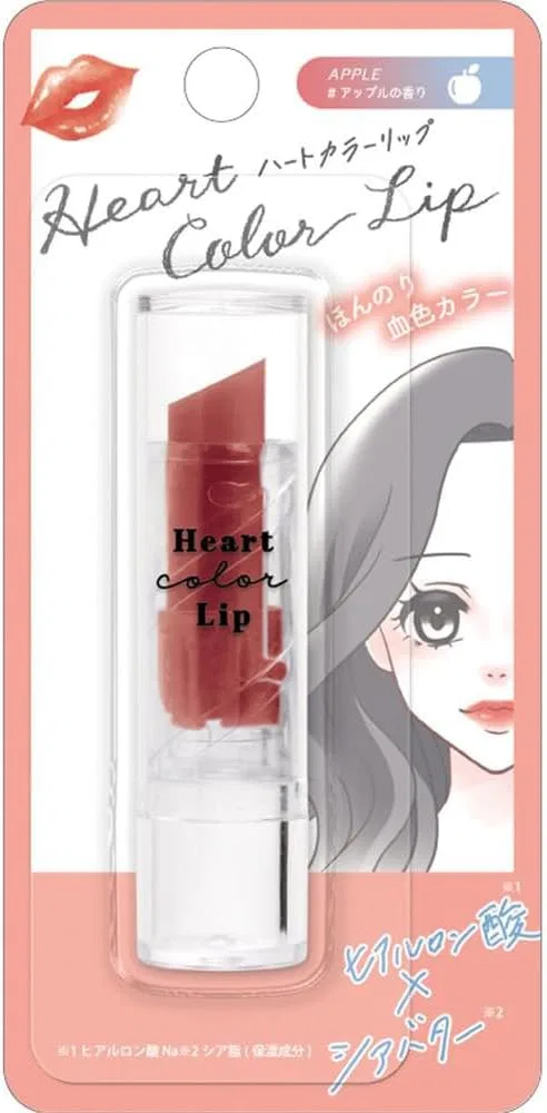 Блеск для губ Clax Heart Color Lip Apple, объем 1 шт Crux