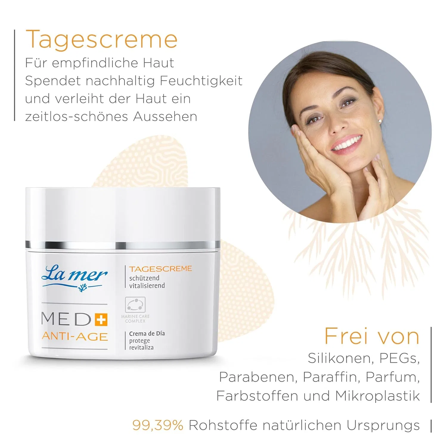 Сыворотка La Mer — Дневной антивозрастной MED+ Anti-Age No brand, 50 мл — фото 3