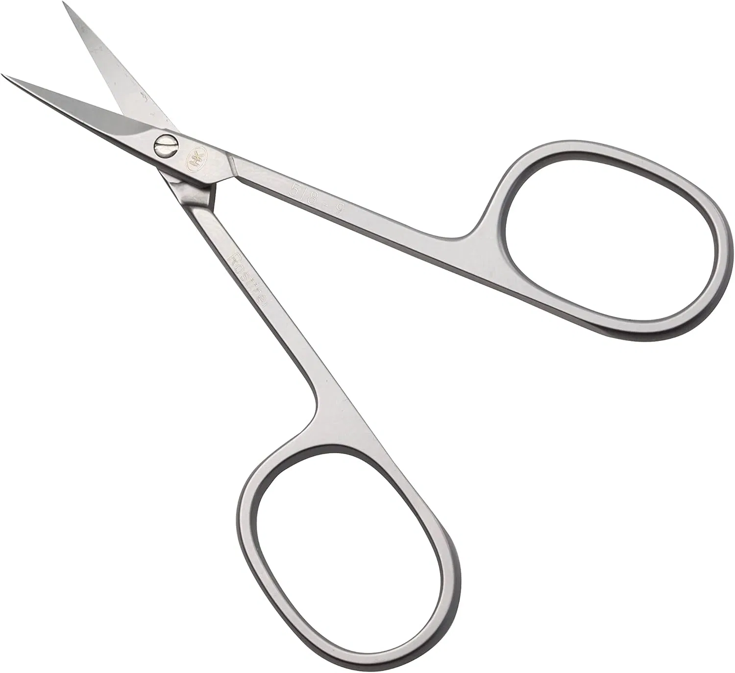 Изогнутые ножницы для кутикулы 9 см от Hans Kniebes Hk Manicure, Cuticle Scissors — фото 2