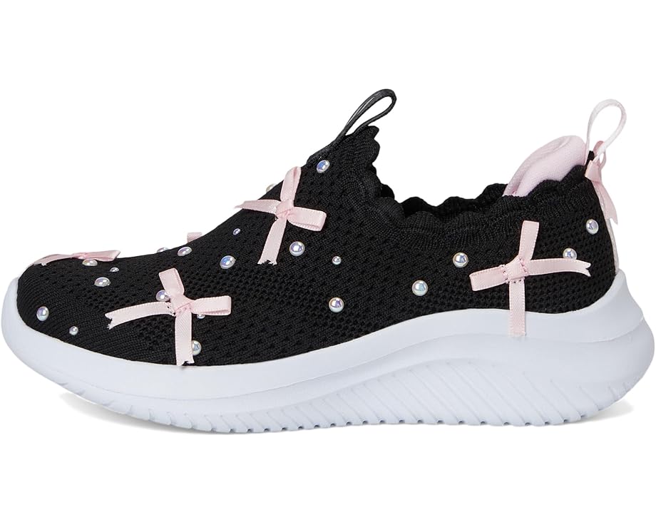 Кроссовки SKECHERS KIDS Ultra Flex 3.0 303845L, цвет Black/Light Pink — фото 4