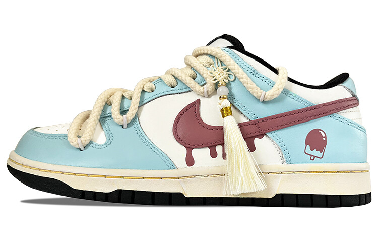 

Кроссовки Nike Dunk Skateboarding Shoes Men Low-top Sky Blue/white, голубой, Синий, Кроссовки Nike Dunk Skateboarding Shoes Men Low-top Sky Blue/white, голубой
