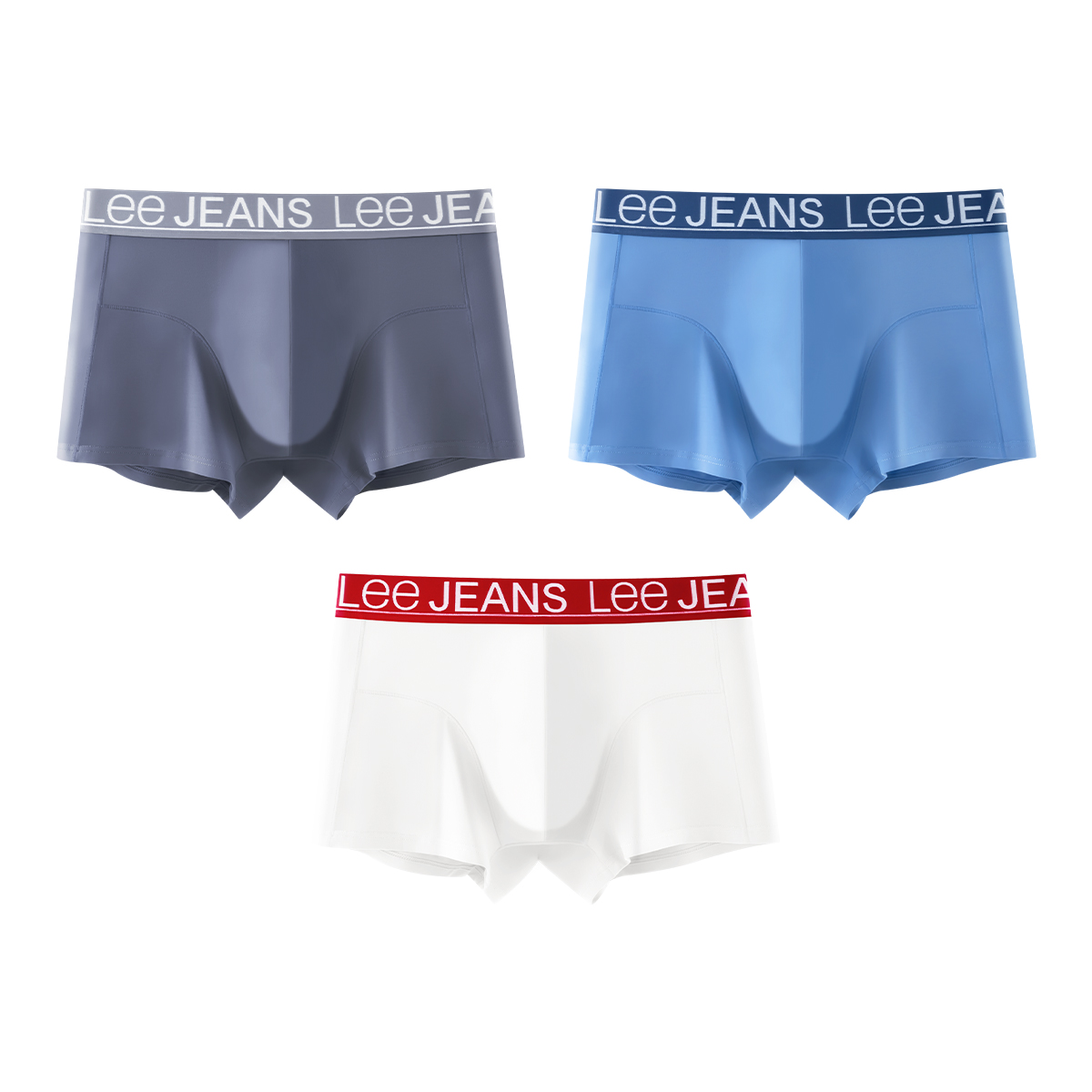 

Мужские трусы 3 штуки, подарочный набор Lee, белый