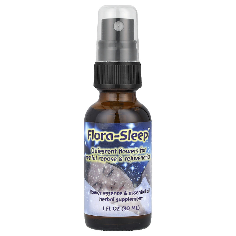 

Flower Essence Services, Flora-Sleep, 1 oz (30 ml)
