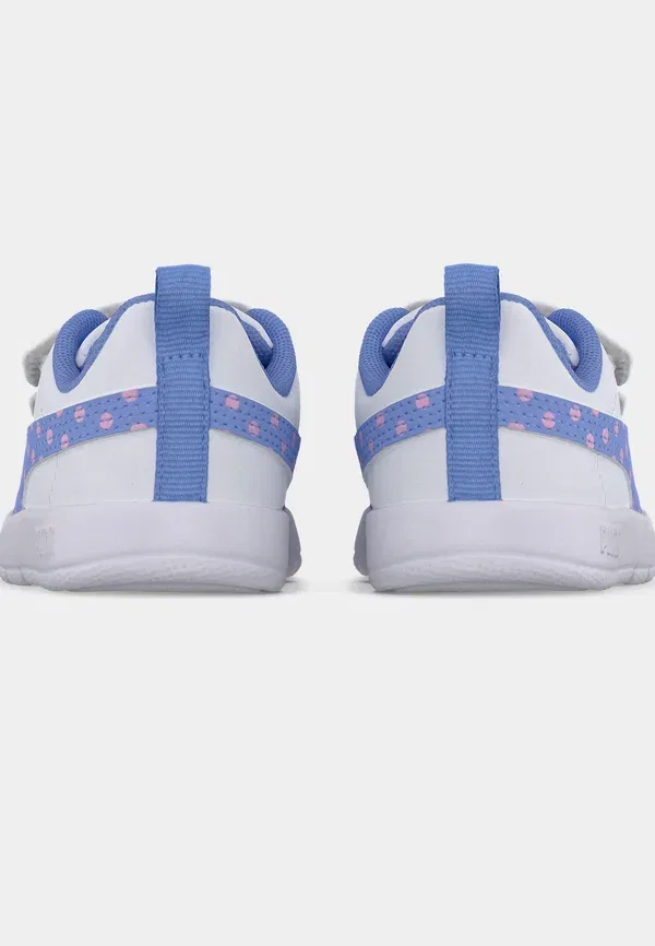 Кроссовки для бега по шоссе Courtflex v3 Dotty Puma, белый/интенсивный лавандовый/розовый шиммер — фото 4